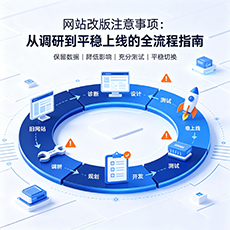 西安建站-网站改版注意事项：从调研到平稳上线的全流程指南