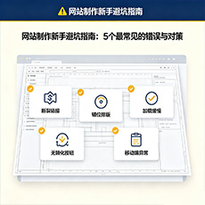 西安建站-网站制作新手避坑指南:5个最常见的错误与对策