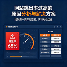 西安建站-网站跳出率过高的原因分析与解决方案