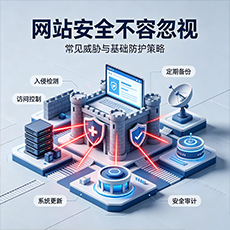 西安建站-网站安全不容忽视：常见威胁与基础防护策略
