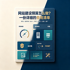 西安建站-网站建设预算怎么做？一份详细的费用清单