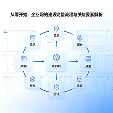 西安建站-从零开始:企业网站建设完整流程与关键要素解析