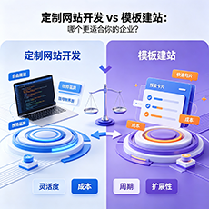 西安建站-定制网站开发 vs 模板建站：哪个更适合你的企业？